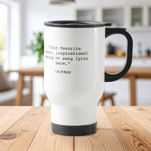 Mug De Voyage Créez votre propre devis