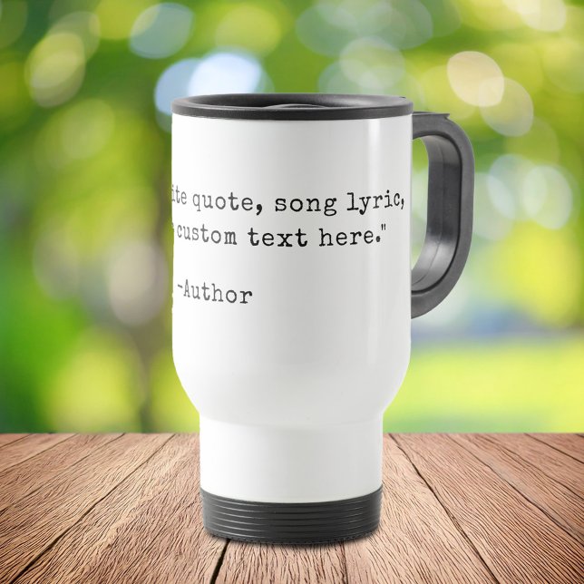 Mug De Voyage Créez votre propre devis personnalisé (Créateur téléchargé)