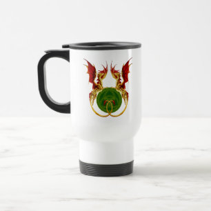 Mug De Voyage Crescent Céleste Lune Et Dragons
