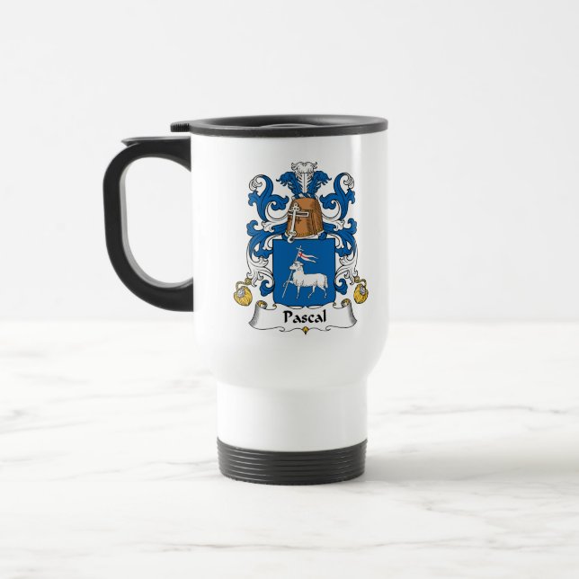 Mug De Voyage Crête de famille de Pascal (Gauche)