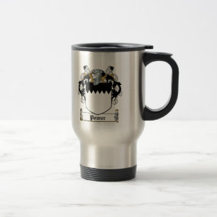 Mug De Voyage Crête de famille de puissance