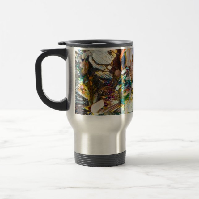 Mug De Voyage Cristal d'hématite arc-en-ciel, pierre précieuse d (Gauche)