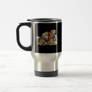 Mug De Voyage Cristal d'hématite arc-en-ciel Pierre précieuse ir
