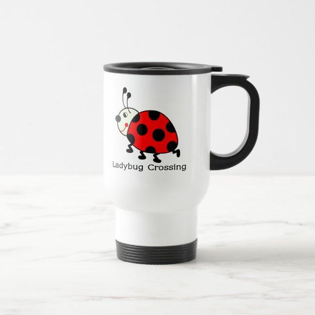 Mug De Voyage Croisement de coccinelle (Droite)