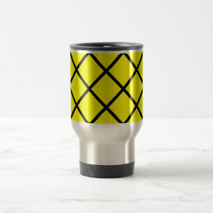 Mug De Voyage Croisement de Crises Noires Jaunes