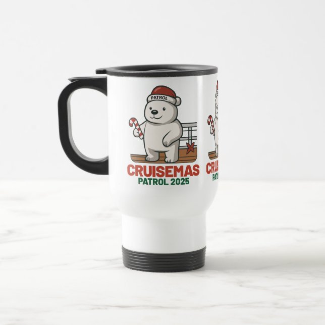 Mug De Voyage Croisière de patrouille 2025 (Gauche)
