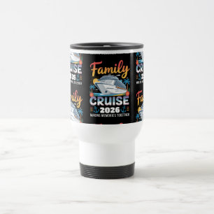 Mug De Voyage Croisière en famille 2026 Voyage de vacances Famil