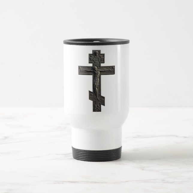 Mug De Voyage Croix orthodoxe russe (Centre)