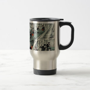 Mug De Voyage Croix-Rouge japonaise prenant soin des soldats