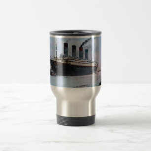 Mug De Voyage Cru titanique de RMS Belfast Irlande