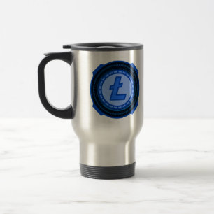 MUG DE VOYAGE CRYPTO-MONNAIE LITECOIN