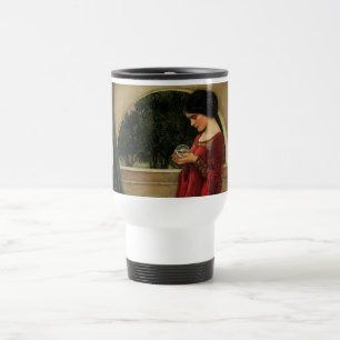 Mug De Voyage Crystal Ball Woman Waterhouse Peinture