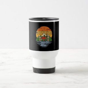 Mug De Voyage Cueillette de champignons rétro