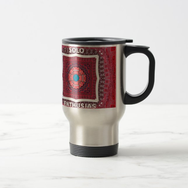 Mug De Voyage Culture traditionnelle sindhi Ajrak Art Motif Impr (Droit)