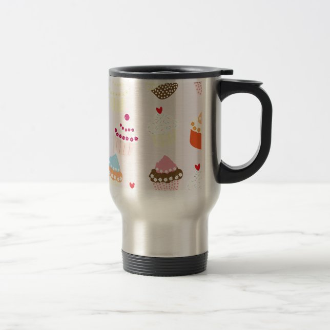Mug De Voyage Cupcakes (Droit)