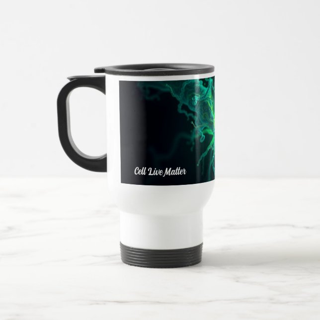 Mug De Voyage Custom Doctor Nurse Biological Cell Science Art (Gauche)