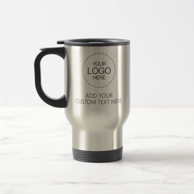 Mug De Voyage Custom Logotipo Store & Business (Gauche)