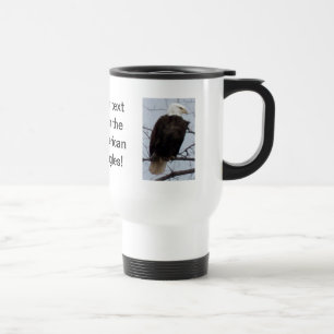 Mug De Voyage Customisez le voyage américain d'Eagle
