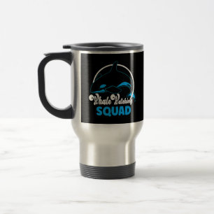 Mug De Voyage Cute Orca Whale Watching Squad Sea Animal