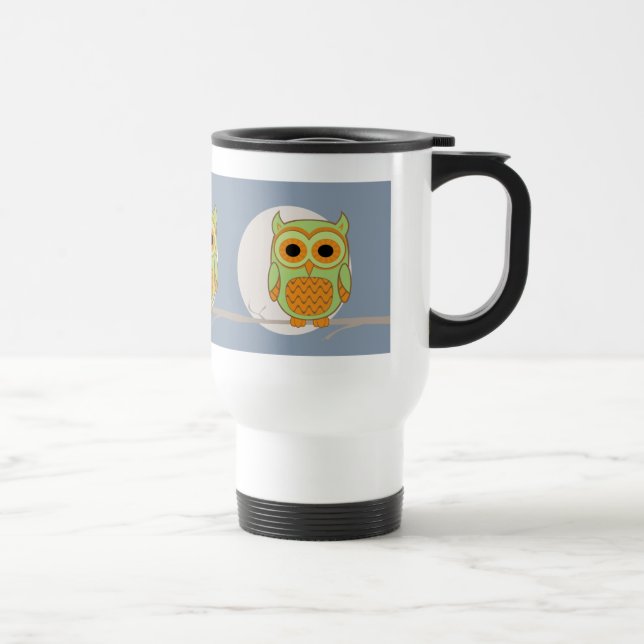 Mug De Voyage Cute Owl (Droite)
