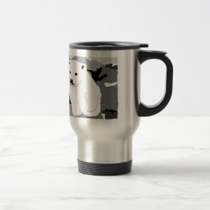 Mug De Voyage Cute Polar ours art cadeaux et accessoires