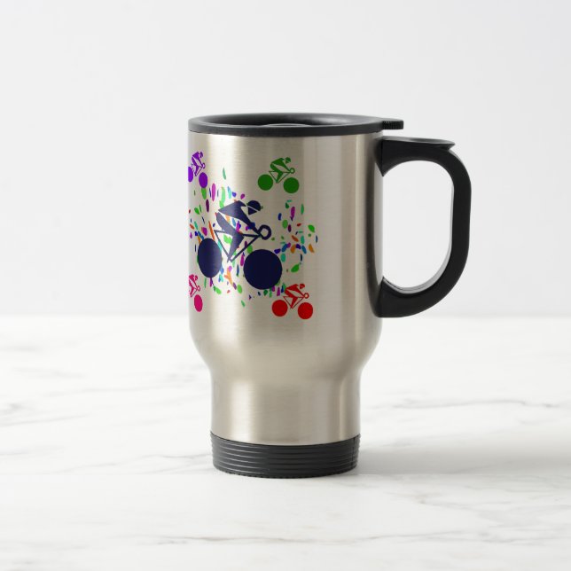 MUG DE VOYAGE CYCLISME (Droit)