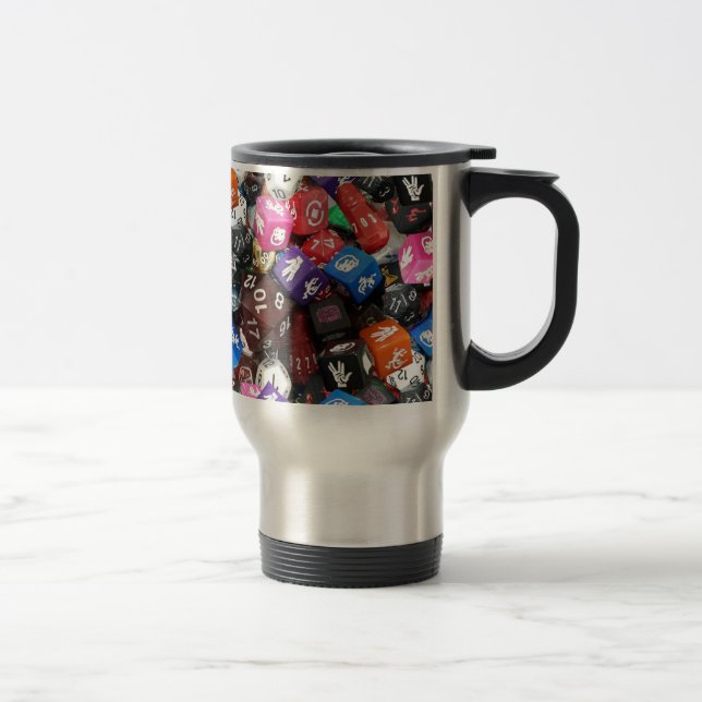 Mug De Voyage d20 dés (Droit)