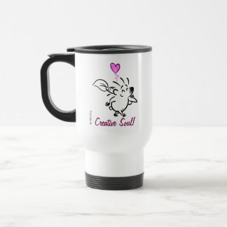 Mug De Voyage DAB le HÉRISSON ARTISTE