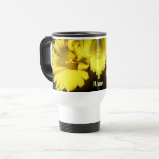 Mug De Voyage Daffodique Flower Up Close Personnalisé
