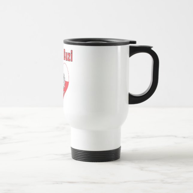 Mug De Voyage Daj Mi Buzi Eagle Heart (Droite)