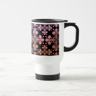 Mug De Voyage Damassé gothique 3 d'elegance fleur de lis