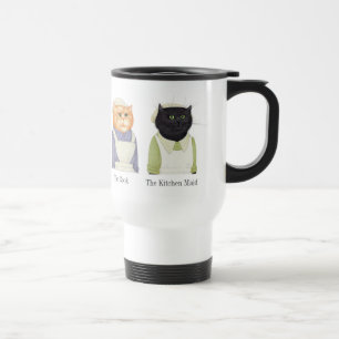 Mug De Voyage DAME CATS Voyage Mug + Texte
