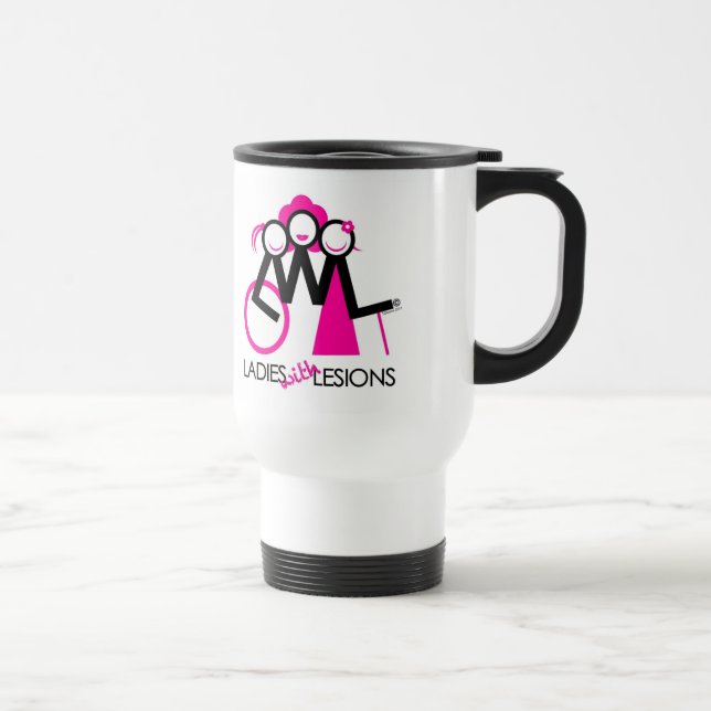 Mug De Voyage Dames avec des lésions (Droite)