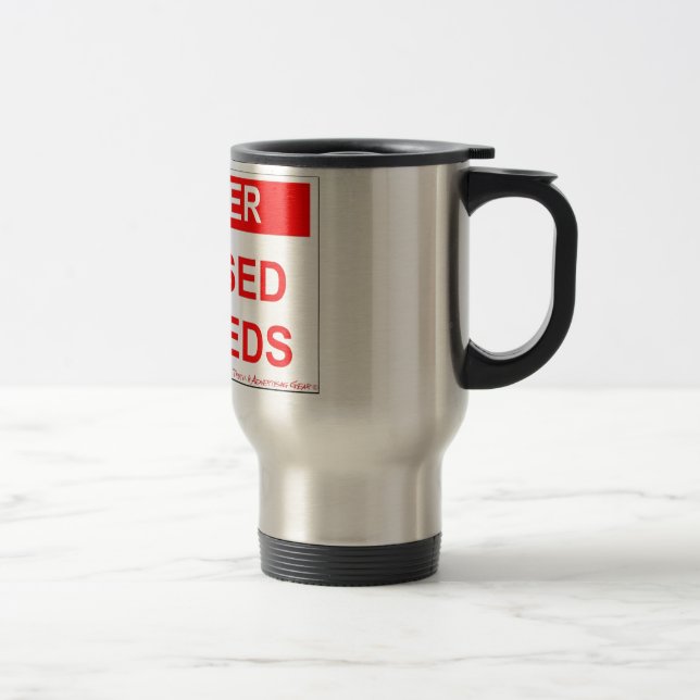 Mug De Voyage Danger - j'ai manqué mon Meds (Droit)