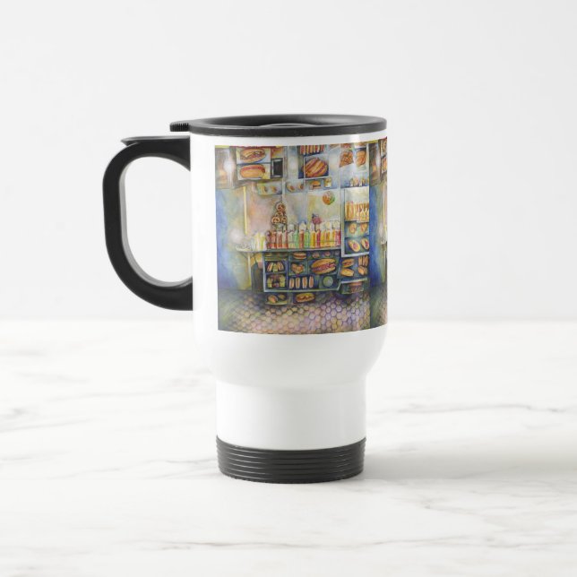 Mug De Voyage Dangereusement Proche De L'Amusement (Gauche)