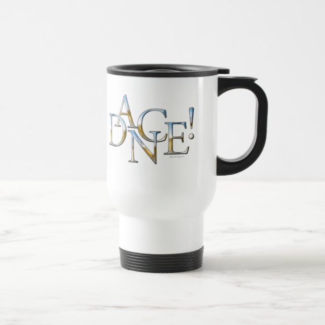 Mug De Voyage Danse ! (Chrome) (Droite)