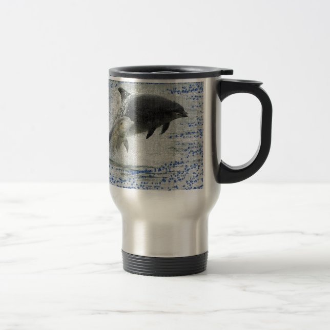 Mug De Voyage Dauphins (Droit)