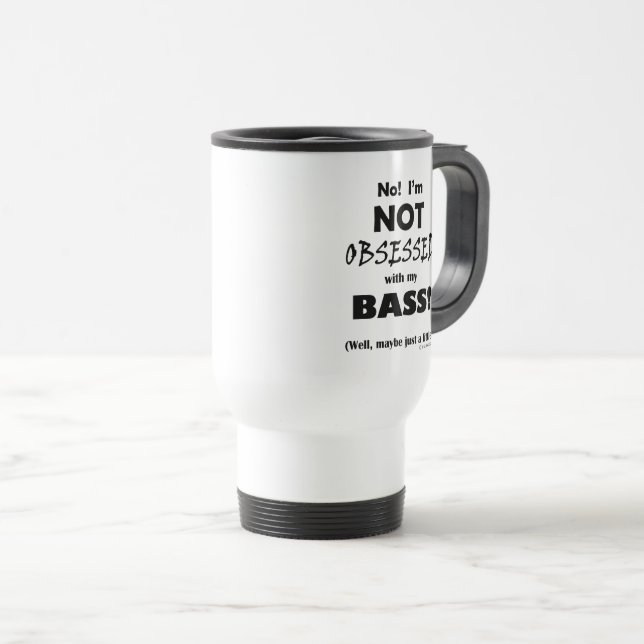Mug de voyage de basse obèse (Devant droit)