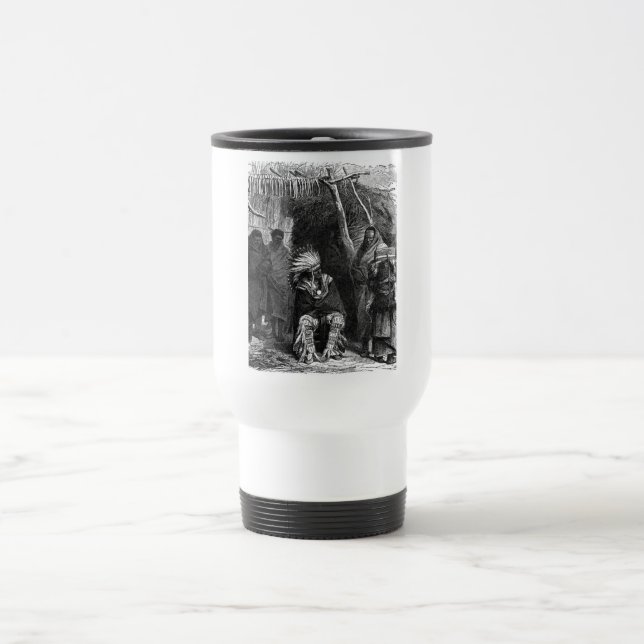 Mug de voyage de la tribu indienne (Centre)