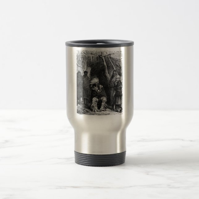 Mug de voyage de la tribu indienne (Centre)