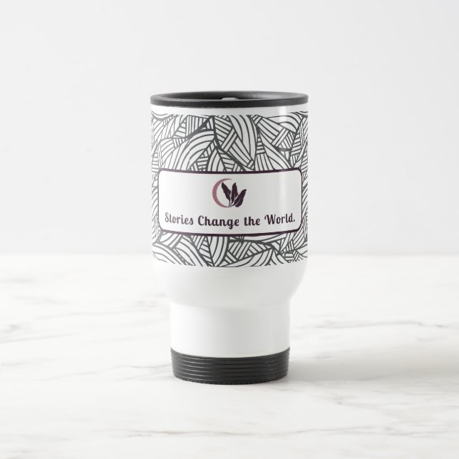 Mug de voyage de l'écrivain (Centre)