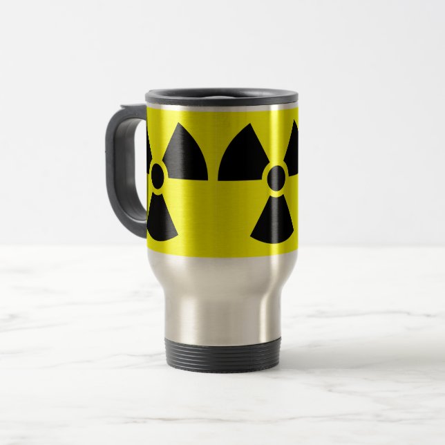 Mug de voyage de rayonnement (Devant gauche)
