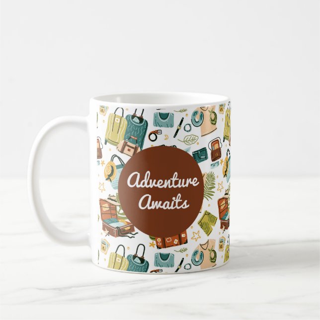 Mug de voyage de vacances (Gauche)