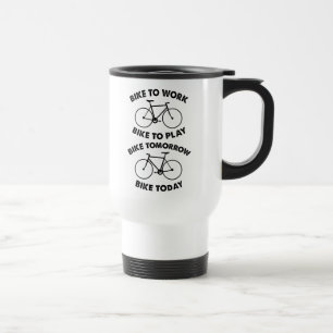 Mug De Voyage De vélo recyclage frais pour toujours -