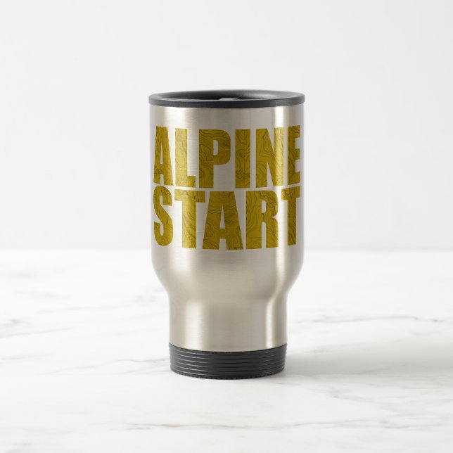 Mug De Voyage Début alpin (Topo) (Centre)