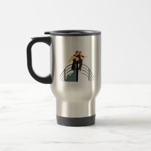 Mug De Voyage « Débuts audacieux » « Éveillé » « Énergie pure »