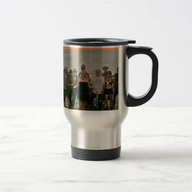 Mug De Voyage Déchets brûlants 2014 de remorque d'homme (Droit)
