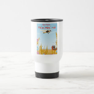 Mug De Voyage "Découvrez l'Amérique" Affiche de voyage Vermont R