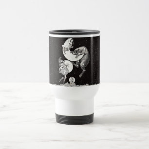 Mug De Voyage Déesse lunaire céleste antique et ours Ursa Major