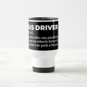 Mug De Voyage Définition amusante du pilote de bus